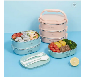 stainless steel portable lunch box