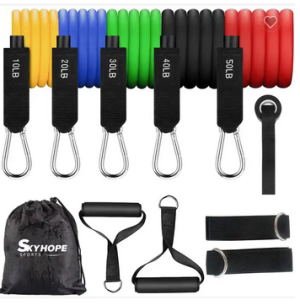 fitness resistance exercise bands
