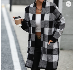 Winter Women's Tartan coat