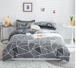 aloe vera cotton four-piece bed sheet