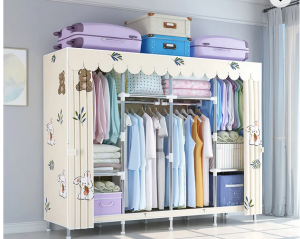 Assembled Fabric Wardrobe